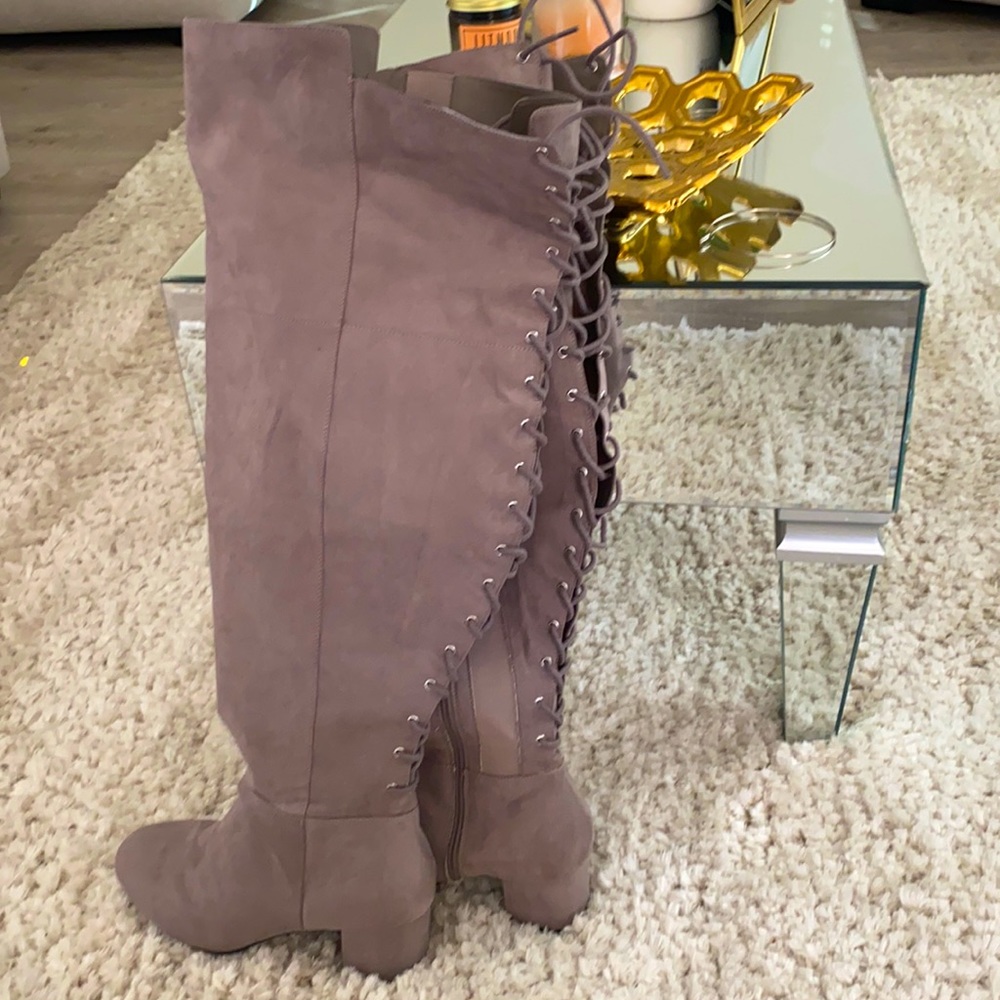 Over the knee boot! Wide legs 🥳🥳🥳
